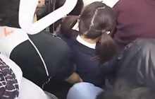 Schoolgirl groped in public